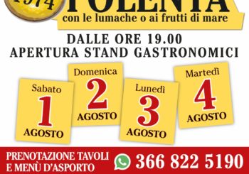 46ª SAGRA della POLENTA 2020