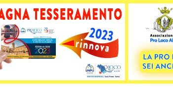 CAMPAGNA TESSERAMENTI 2023